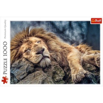 Trefl Sleeping Lion Jigsaw Puzzle - 1000pc