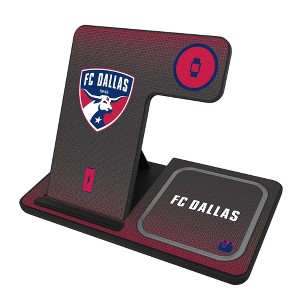 Keyscaper FC Dallas Linen 15-Watt 3 in 1 Charging Station - 1 of 4