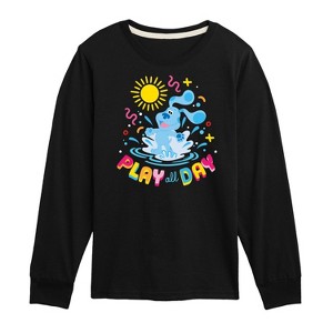 Boys' - Blue's Clues & You! - Play Day Long Sleeve Graphic T-Shirt - 1 of 3