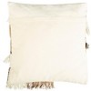 Honor Pillow - Grey/Ivory - 20"X20" - Safavieh - 4 of 4