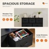 SKRAN Desser For Bedroom With 7 Fabric Drawers Organizer Storage Closet Chest Clothes Cabinet, Clothes Organizer,Kids Dresser Organization - 4 of 4