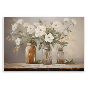 Stupell Industries Vintage Farmhouse Blooms, 10" x 15" - 1 of 4
