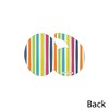 Big Dot of Happiness 60th Birthday - Cheerful Happy Birthday - Sixty Shaped Decorations DIY Colorful Sixtieth Birthday Party Essentials - Set of 20 - 3 of 4