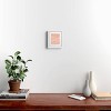 8"x10" ThirtyOne Illustrations Pink Daisy White Framed Canvas Wall Art - Deny Designs: Modern Style, MDF Composite Frame, Offset Print - 2 of 2