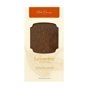 La Louviere Milk Chocolate Bar With Orange - 1 of 1