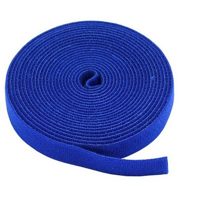 Monoprice Hook & Loop Fastening Tape, 3/4-inch Wide, 5 yards/Roll - Blue