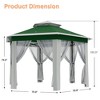 13'x13' Outdoor Patio Gazebo with Expansion Bolts for Backyard, Garden and Lawn - 2 of 4