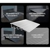 EX-ACCESS TRANSITIONS Portable Self Supporting Aluminum Modular Entry Threshold Ramp Ideal for Doorways and Raised Landings - 2 of 4