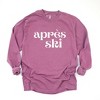 Simply Sage Market Women's Apres Ski Long Sleeve Garment Dyed Tee - 3 of 4