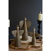 Kalalou Set of Three Tabletop Christmas Angels – Antique Gold Finish - 2 of 4