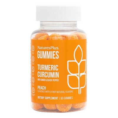 Gummies Turmeric Curcumin Peach by Nature's Plus  -  60 Gummies