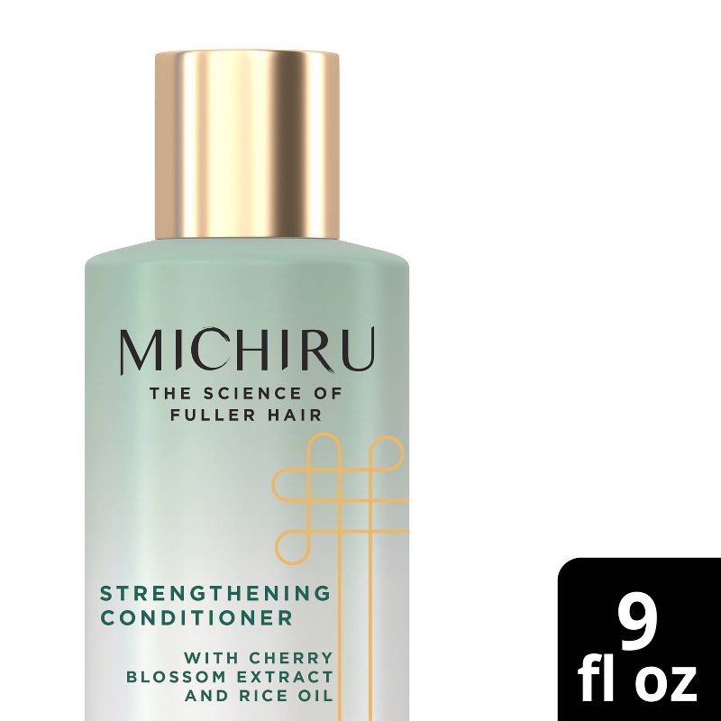 Michiru Cherry Blossom Extract &#38; Rice Oil Silicone-Free Strengthening Conditioner - 9 fl oz, 1 of 10