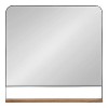 32"x32" Chadwin Square Wall Mirror with Shelf Natural - Kate & Laurel All Things Decor: Transitional Style, Spot Clean, Wall Mounted - image 4 of 4