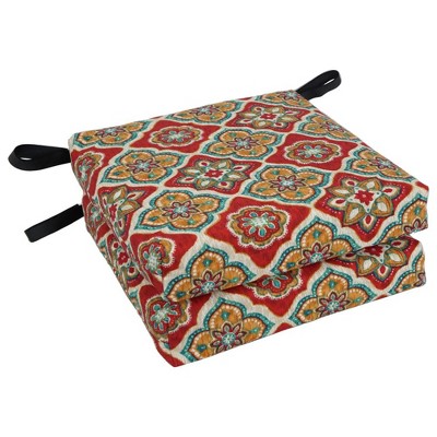 Blazing Needles, 16-inch Outdoor Cushion