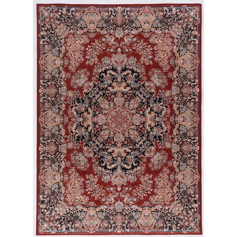 Emerald Martin Rug Red/Navy - Linon - image 1 of 4