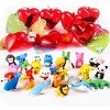 Joyfy 28 Packs Valentin’e Day Party Favors Set with Eraser Bulk Filled Hearts and Valentine Cards for Kids Valentine Classroom Exchange Prize Gifts - 2 of 4