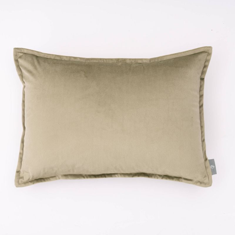 Oversize Haven Dutch Velvet Throw Pillow - freshmint, 1 of 13