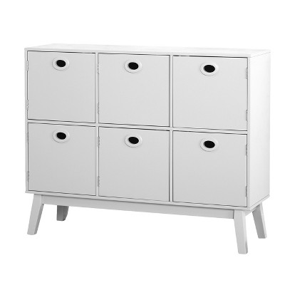 target white cabinet