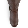 Journee Collection Women's Kane Stacked Heel Over The Knee Boots - 4 of 4