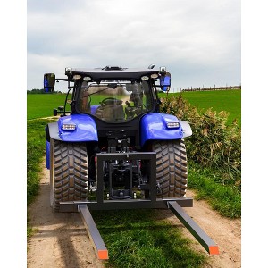3 Point Hitch Pallet Fork for Tractor, 1500 lbs Capacity Adjustable Pallet Fork Attachments for Category 1 Tractor - 1 of 4