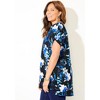 Catherines Women's Plus Size Dolman Sleeve Georgette Top - 4 of 4