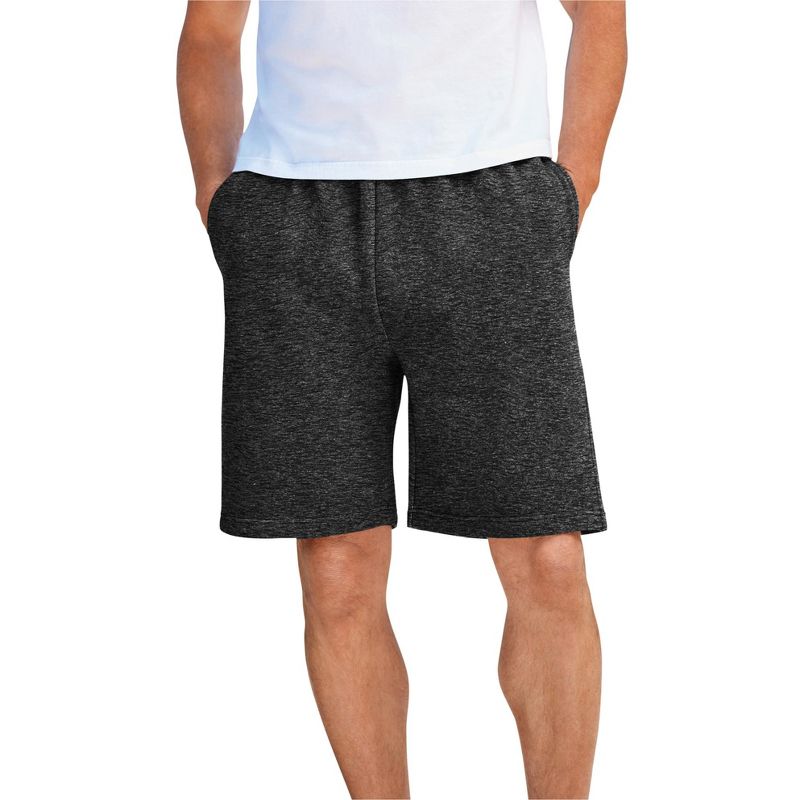KingSize Men's Big & Tall Comfort Fleece Shorts, 1 of 2