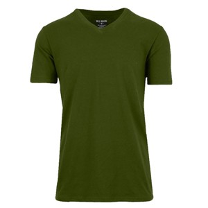 Blu Rock Men's Short Sleeve V-Neck Cotton Stretch Tees - 1 of 2