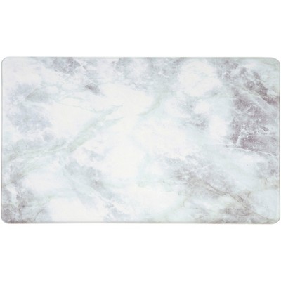 World Rug Gallery Kitchen Marble Pattern Anti Fatigue Standing Mat