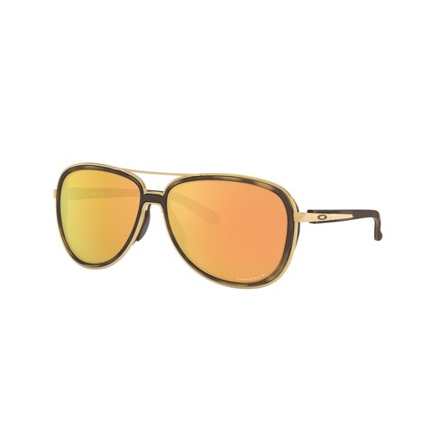 Oakley Split Time Oo4129 58mm Women's Oval Sunglasses Polarized Rose Gold  Lens : Target