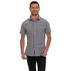 Canada Weather Gear Men’s Short Sleeve Button-Up Shirt – Stretch Dress Shirt – Wrinkle Resistant, Moisture Wicking - 4 of 4