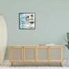Stupell Industries Rockhampton Sandpipers Beach Grazing Framed Giclee Art, Black, 24" x 24" - 3 of 4