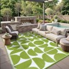 Lahome New Style Series Outdoor Plastic Straw Rug-Waterproof Reversible Mat for Patio, Backyard, Camping, RV Awning - 2 of 4
