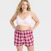 Women's Boxer Pajama Shorts - Wild Fable™ - 3 of 3