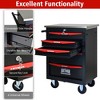 VASIP Double-Door Dustproof Tool Cart  with Layered Clapboard, Multifunctional Tool for Home,Garage - 4 of 4