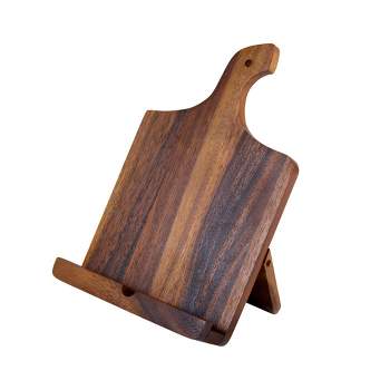 Buy Wholesale China Wholesale Cookbook Stand - Wood Cookbook Holder,  Cutting Board Cookbook Recipe Holder With The Adjustable Pull-out Stand  (brown) & Recipe Holder With The Adjustable Pull-out Stand at USD 6.59