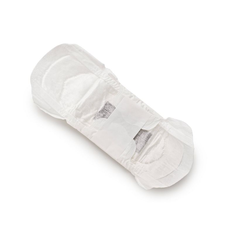 glo Here We Flo Bamboo Ultra Secure Pads for Sensitive Bladder with Wings for Leak Protection and Comfort - 12ct, 5 of 9