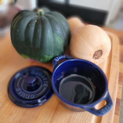 Staub Ceramic 3-pc Mini Round Cocotte Set - Dark Blue, 3-pc - Fry's Food  Stores