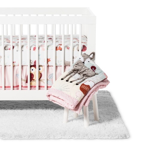 Lambs Ivy Crib Bedding Set Little Woodland 4pc Target