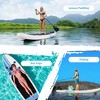 Costway 10' Inflatable Stand Up Paddle Board SUP Adjustable Paddle Backpack Pump - 4 of 4