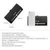 CLUCI Leather Wallet for Women Slim Designer Trifold Ladies Credit Card Holder - 3 of 3