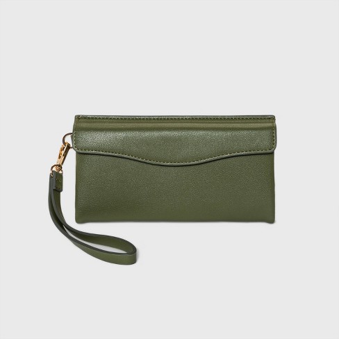 Olive green best sale purse target