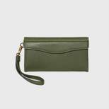 Flap Pouch with Folded Double Interior Wristlet - A New Day™
