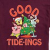 Men's - SpongeBob SquarePants - Good Tide Christmas Short Sleeve Graphic T-Shirt - 2 of 4