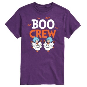 Men's - Dr. Seuss - Boo Crew Thing 1 and Thing 2 Short Sleeve Graphic T-Shirt - 1 of 4