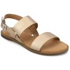 Journee Women's Lavine Flat Sandals - 2 of 4