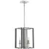 Savoy House Champlin 4 - Light Pendant in  Gray/Polished Nickel - 4 of 4