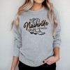 Simply Sage Market Women's Graphic Sweatshirt Nashville Tennessee Boots - 2 of 2
