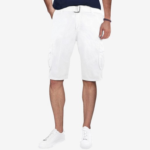 Mens white cargo on sale shorts