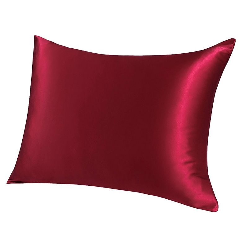 PiccoCasa Silk Pillowcase with Zipper for Hair and Skin Pillowcases 1 Pc, 1 of 6