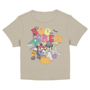 Juniors Mickey & Friends Classic Boo Crew Party T Shirt - 1 of 3